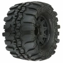 Pro-Line Racing 1/10 Interco Supr Swmpr F/R 2.8" MT Tires Mounted 12mm Blk Raid (2) for Tires & Wheels