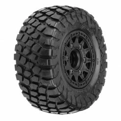 Pro-Line Racing 1/10 BFG KR2 M2 Front/Rear 2.2"/3.0" SC Mounted 12mm Blk Raid (2) for Tires & Wheels
