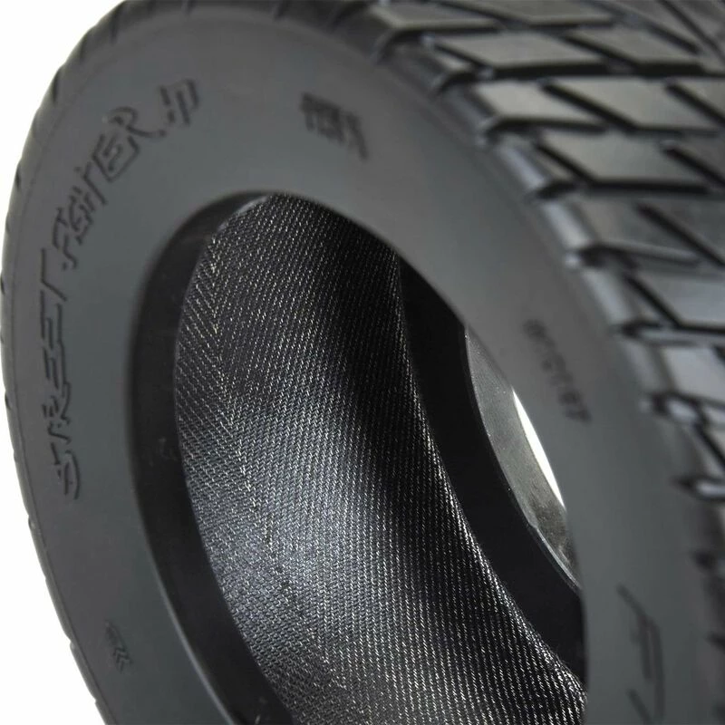 Pro-Line Racing 1/8 Street Fighter HP BELTED F/R 3.8" MT Mounted 17mm Blk Raid (2) for Tires & Wheels - Image 3