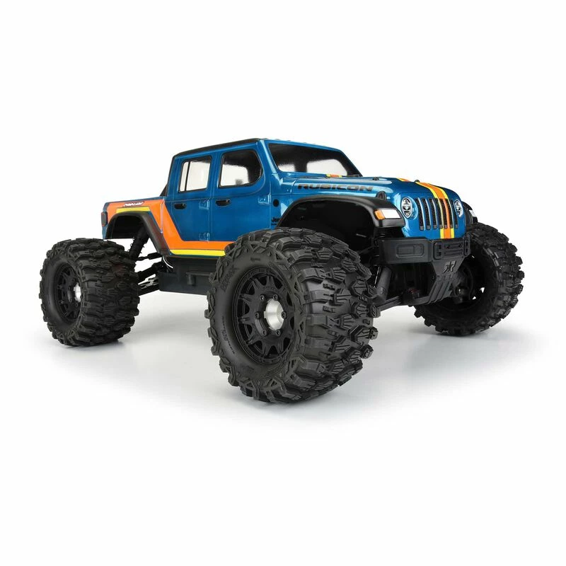 Pro-Line Racing 1/10 Hyrax Front/Rear 2.8" MT Tires Mounted 12mm Blk Raid (2) for Tires & Wheels - Image 6