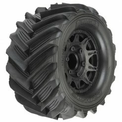 Pro-Line Racing 1/10 Demolisher Front/Rear 2.8" MT Tires Mounted 12mm Blk Raid (2) for Tires & Wheels