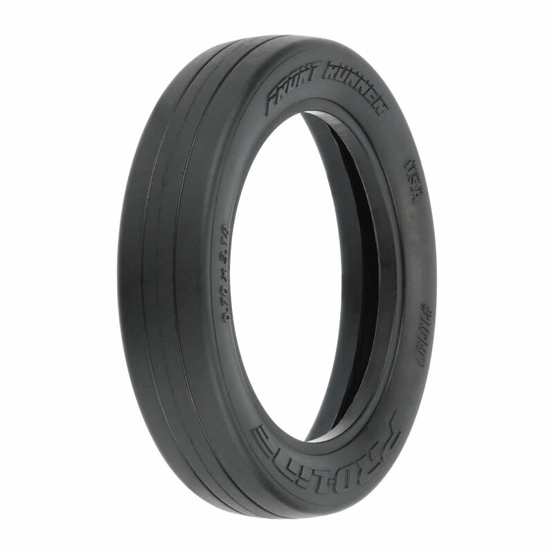 Pro-Line Racing 1/10 Front Runner S3 2WD Front 2.2"/2.7" Drag Racing Tire (2) for Tires & Wheels