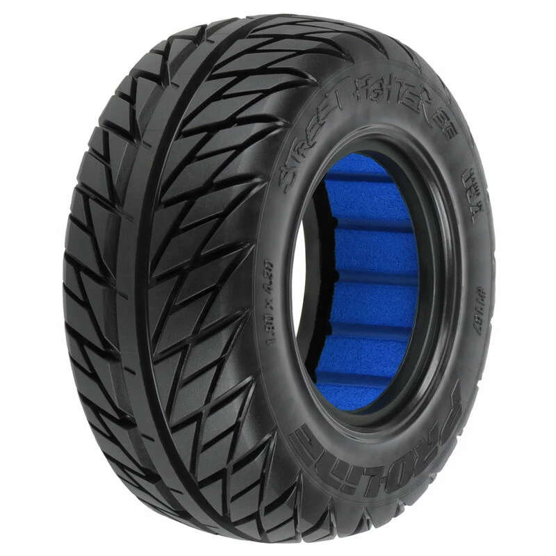 Pro-Line Racing 1/10 Street Fighter M2 Front/Rear 2.2"/3.0" Short Course Tires (2) for Tires & Wheels
