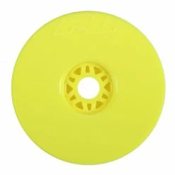 Pro-Line Racing 1/8 Velocity Front/Rear 17mm Buggy Wheels (4) Yellow for Tires & Wheels