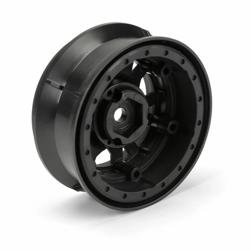 Pro-Line Racing 1/10 Impulse Front/Rear 1.9" 12mm Rock Crawler Wheels (2) Black for Tires & Wheels - Image 3