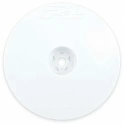 Pro-Line Racing 1/10 Velocity Narrow 2WD Front 2.2" 12mm Buggy Wheels (2) White for Tires & Wheels