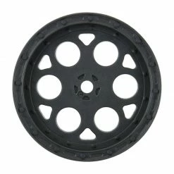 Pro-Line Racing 1/10 Showtime Front 2.2" 12mm Sprint Car Wheels (2) Black for Tires & Wheels
