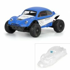 Pro-Line Racing 1/10 VW Full Fender Baja Bug Clear Body: Short Course for Bodies