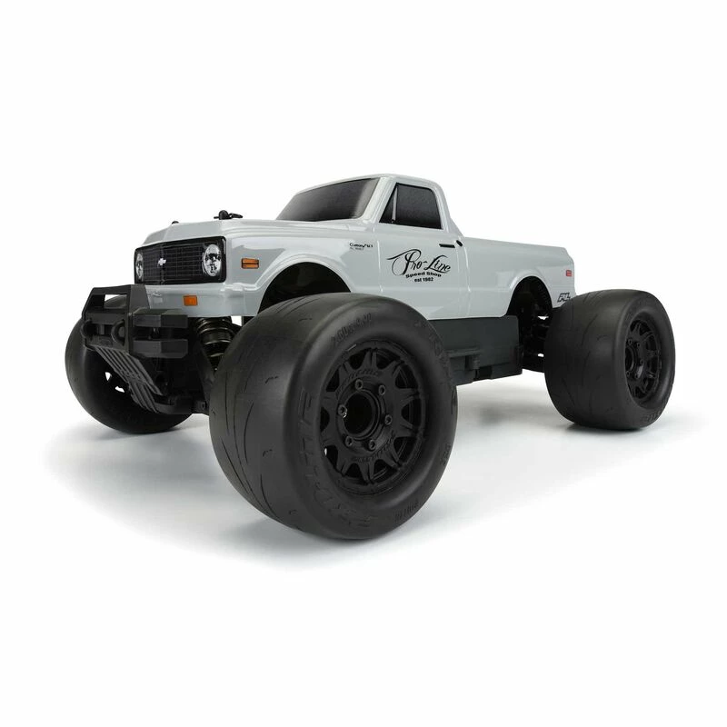 Pro-Line Racing 1/10 1972 Chevy C-10 Tough-Color Gray Body: Stampede & Granite for Bodies - Image 6