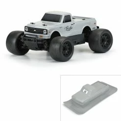 Pro-Line Racing 1/10 1972 Chevy C-10 Tough-Color Gray Body: Stampede & Granite for Bodies