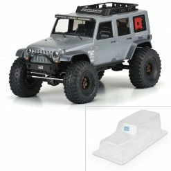 Pro-Line Racing 1/10 Jeep Wrangler Unlimited Rubicon Clr Bdy 12.3" (313mm) WB Crwlrs for Bodies