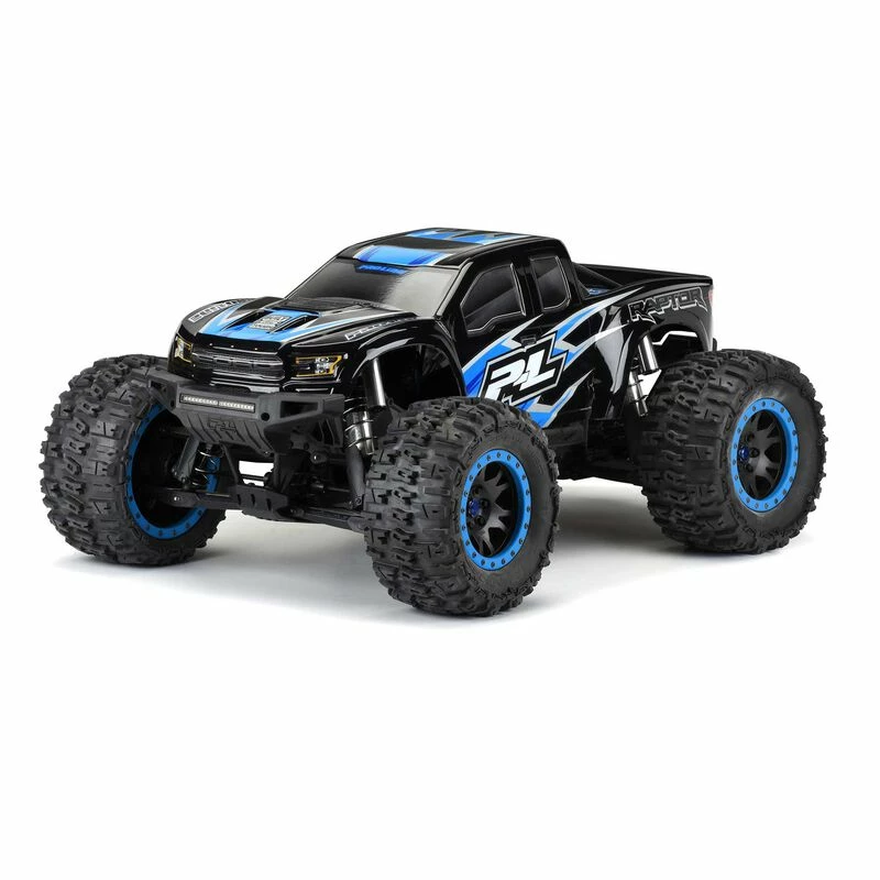 Pro-Line Racing 1/5 Pre-Cut 2017 Ford F-150 Raptor Tough-Color Black Body: X-MAXX for Bodies - Image 3