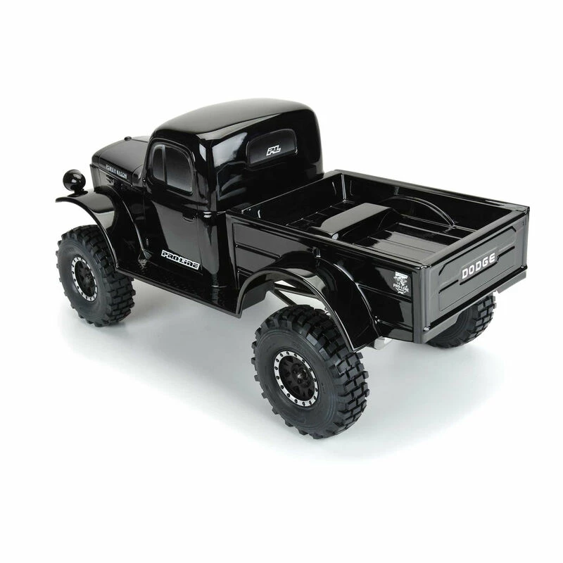 Pro-Line Racing 1/10 1946 Dodge Power Wagon Black Body 12.3" (313mm) WB Crawlers for Bodies - Image 5