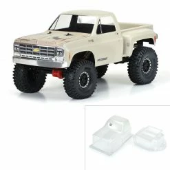 Pro-Line Racing 1/10 1978 Chevy K-10 Clear Body 12.3" (313mm) Wheelbase Crawlers for Bodies