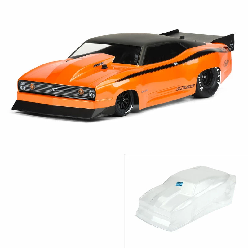 Pro-Line Racing 1/10 Octane Clear Body: Short Course Drag Car for Bodies