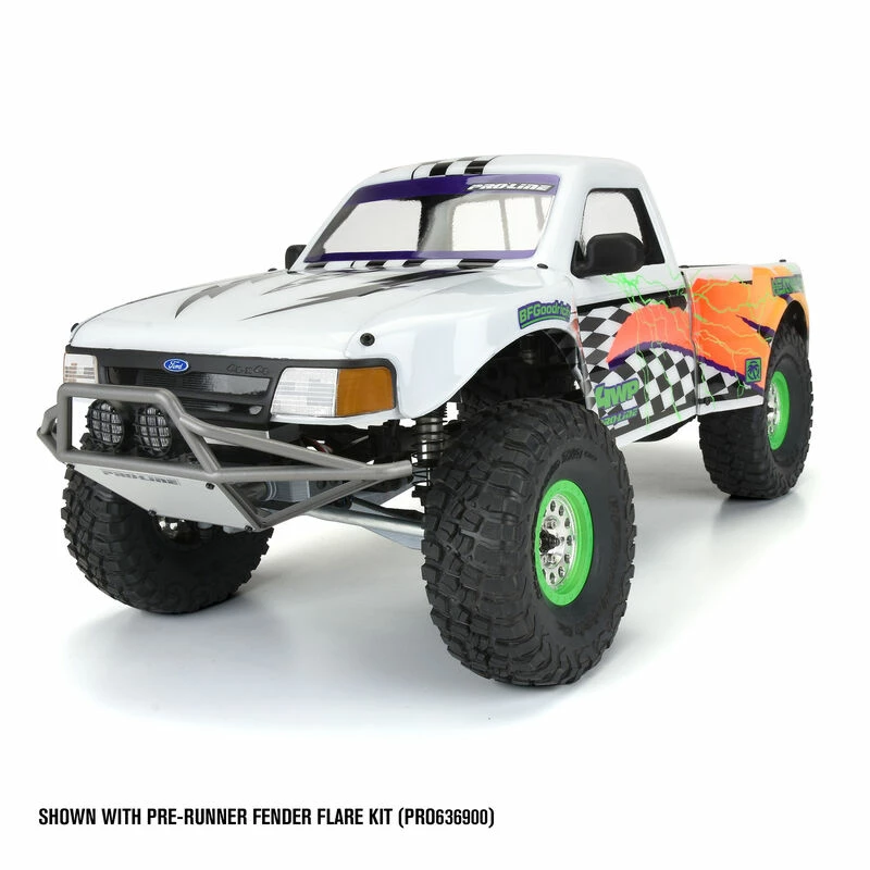 Pro-Line Racing 1/10 1993 Ford Ranger Clear Body 12.3" (313mm) Wheelbase Crawlers for Bodies - Image 6