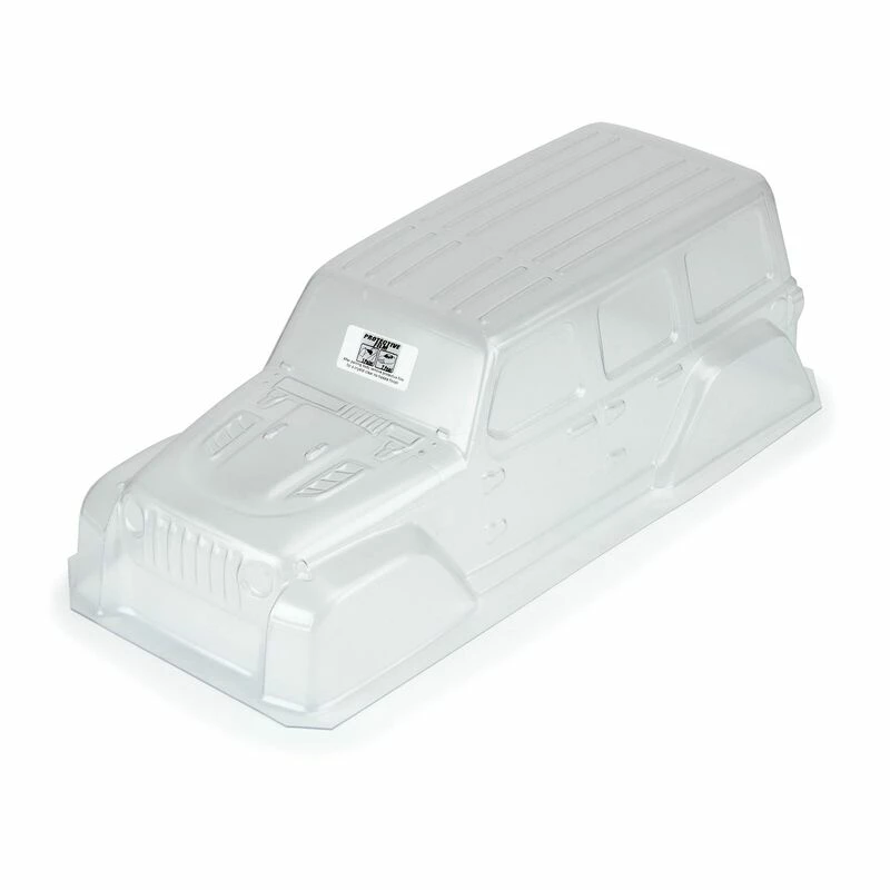 Pro-Line Racing 1/10 Jeep Wrangler JL Unlimitd Rubcn Clr Bdy 12.3" (313mm) WB Crwlrs for Bodies - Image 2