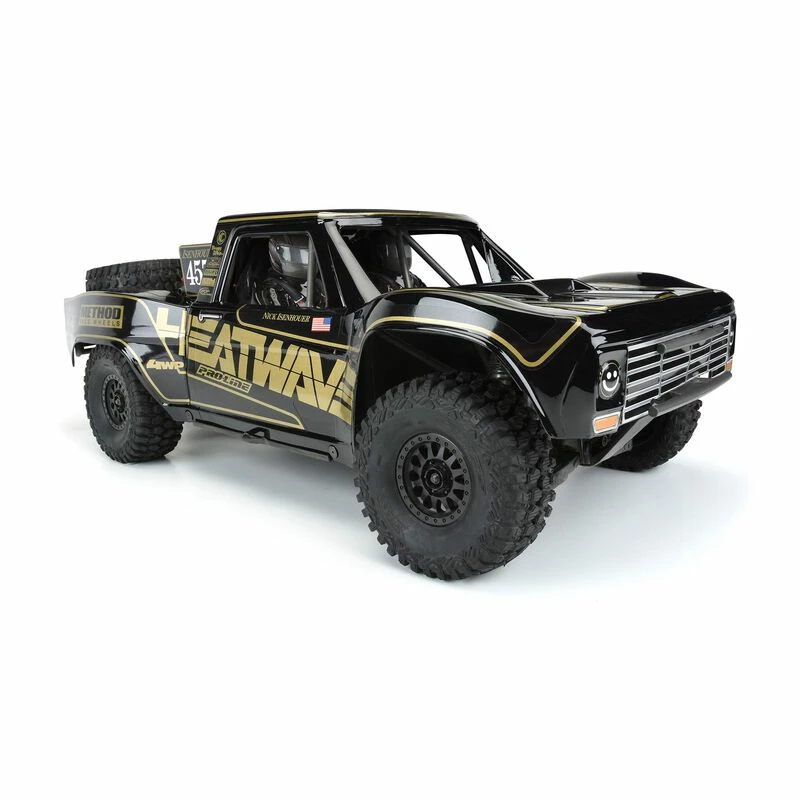 Pro-Line Racing 1/7 Pre-Cut 1967 Ford F-100 Heatwave Black: Unlimited Desert Racer for Bodies - Image 6