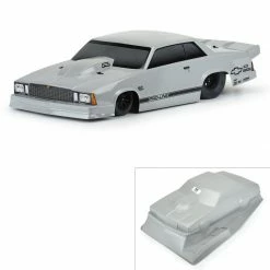 Pro-Line Racing 1/10 1978 Chevrolet Malibu Tough-Color Gray Body: Drag Car for Bodies