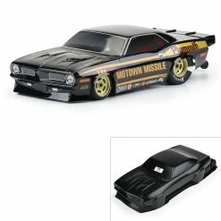 Pro-Line Racing 1/10 1972 Plymouth Barracuda Motown Missile Black Body: Drag Car for Bodies