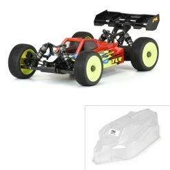 Pro-Line Racing 1/8 Axis Clear Body: TLR 8ight-XE (with LCG Battery) for Bodies