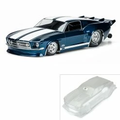 Pro-Line Racing 1/10 1967 Ford Mustang Clear Body: Drag Car for Bodies
