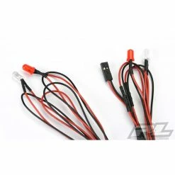 Pro-Line Racing 1/10 Universal LED Headlight & Tail Light Kit for Crawler Bodies for Bodies