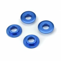Pro-Line Racing 1/5 Billet Adapter Washer Aluminum F/R (4) Blue for Parts