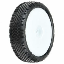 Pro-Line Racing 1/10 Prism Z3 2WD Front 2.2" Buggy Trs Mntd 12mm Wht Velocity (2) for Tires & Wheels