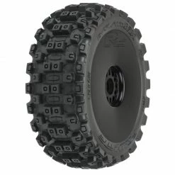 Pro-Line Racing 1/8 Badlands MX M2 Front/Rear Buggy Tires Mounted 17mm Black (2) for Tires & Wheels
