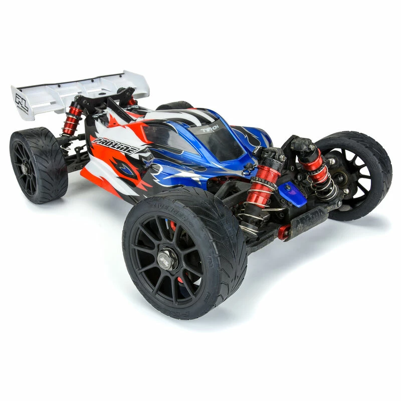 Pro-Line Racing 1/8 Avenger HP BELTED S3 Fr/Rr Buggy Tires Mounted 17mm Black (2) for Tires & Wheels - Image 4